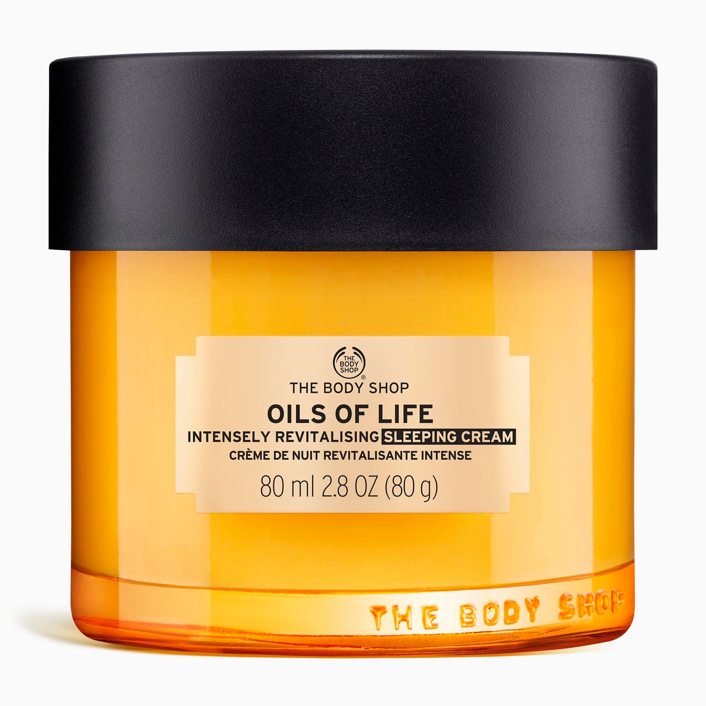 The Body Shop Oils Of Life Intensely Revitalising Sleeping Cream, 100% Vegan Night Cream, 2.7 Oz, one size (I0038833)
