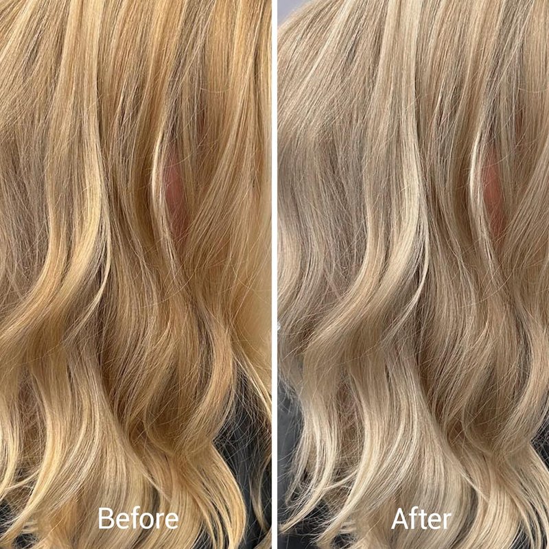 Yellow Be Gone Shampoo - Clarifying Brassiness Neutralizer for Bleached, Blonde & Gray Hair | 4oz/118ml