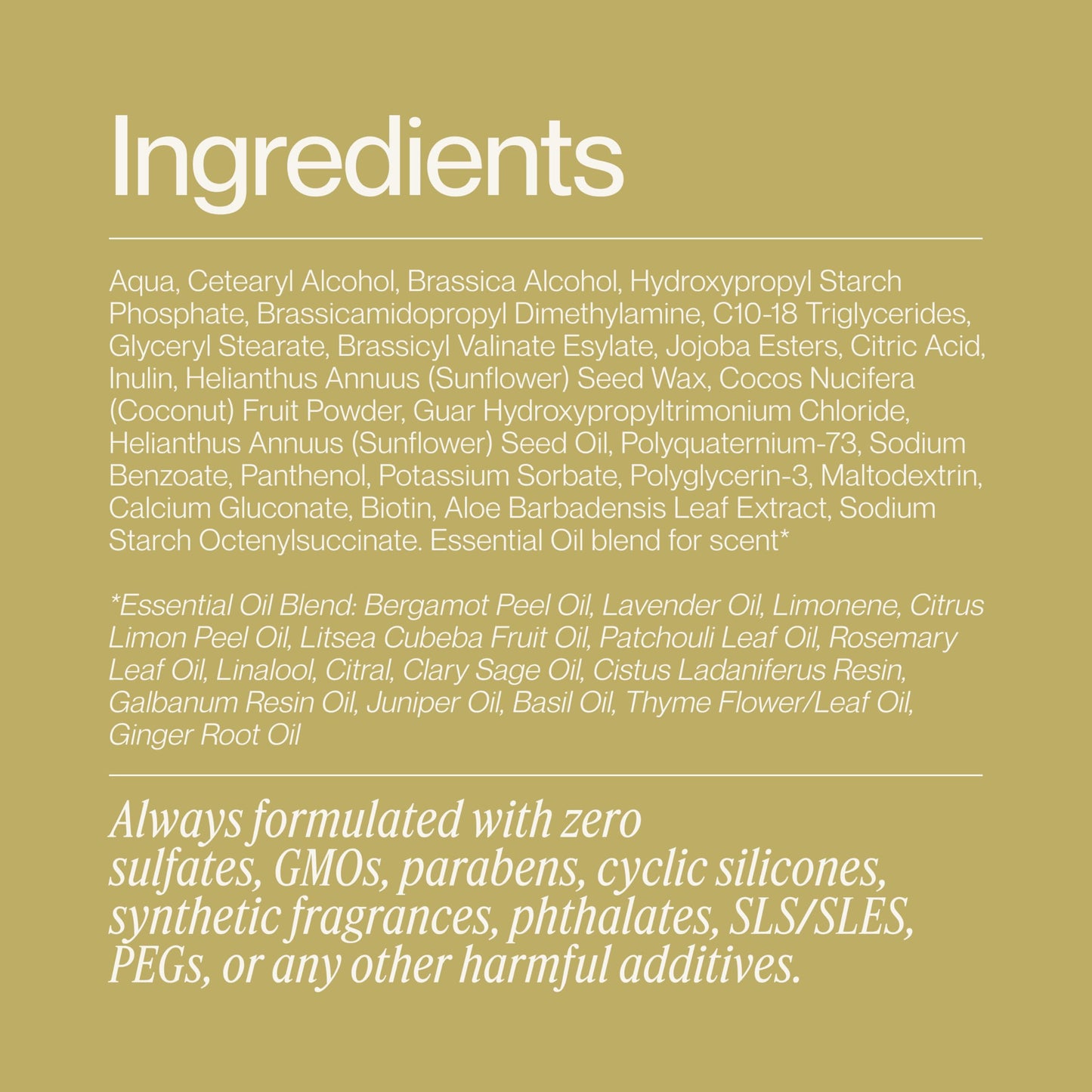 BLU & GREEN Daily Conditioner Concentrate - Cream Conditioner for All Hair Types - Detangles & Hydrates - Coconut, Jojoba & Inulin - Sulfate-Free, Paraben-Free - Vegan & Cruelty Free, 100mL