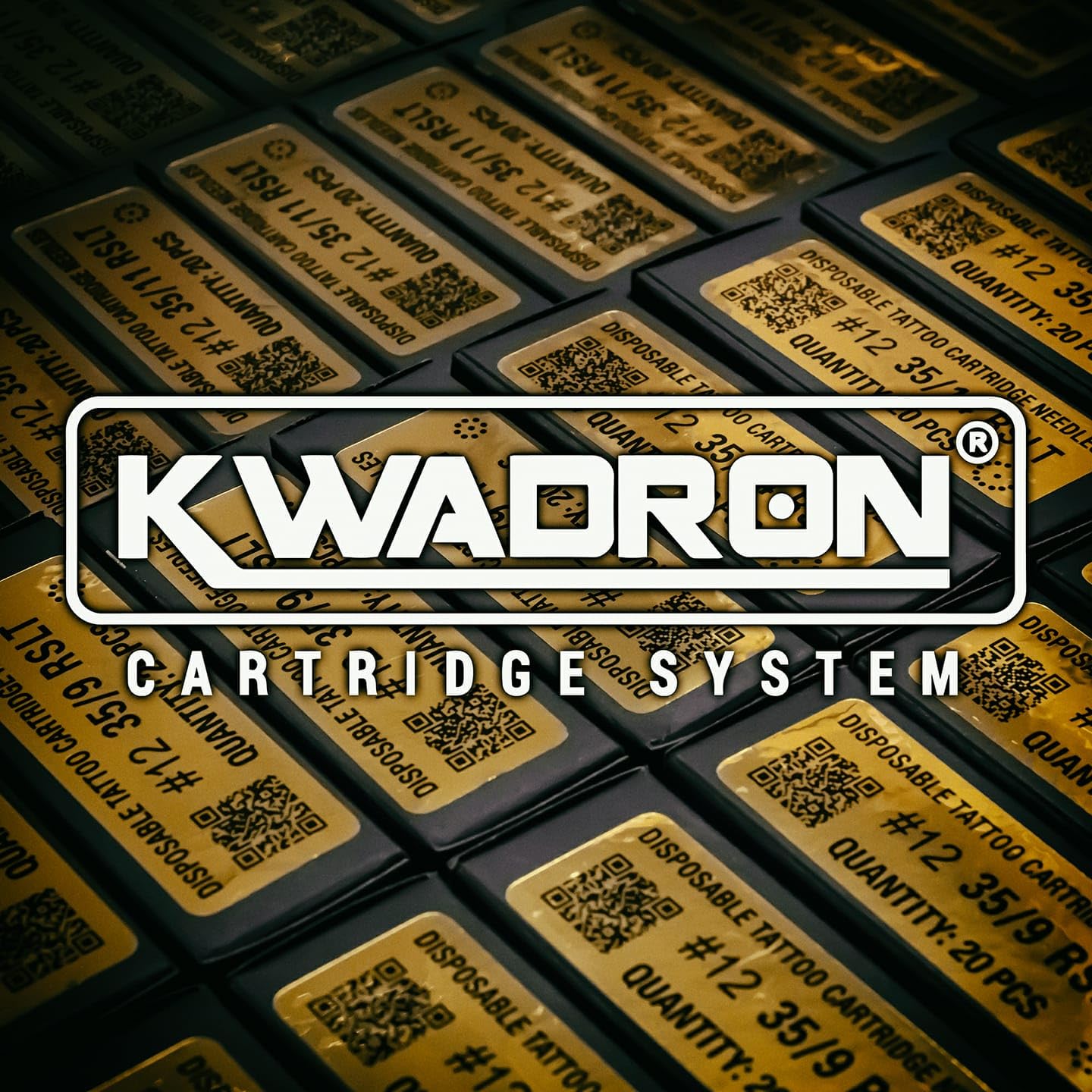 Kwadron Cartridge Tattoo Needles Cartridges, Box of 20, Magnum #10-11 Magnum #10 L Taper - 30/11MGLT
