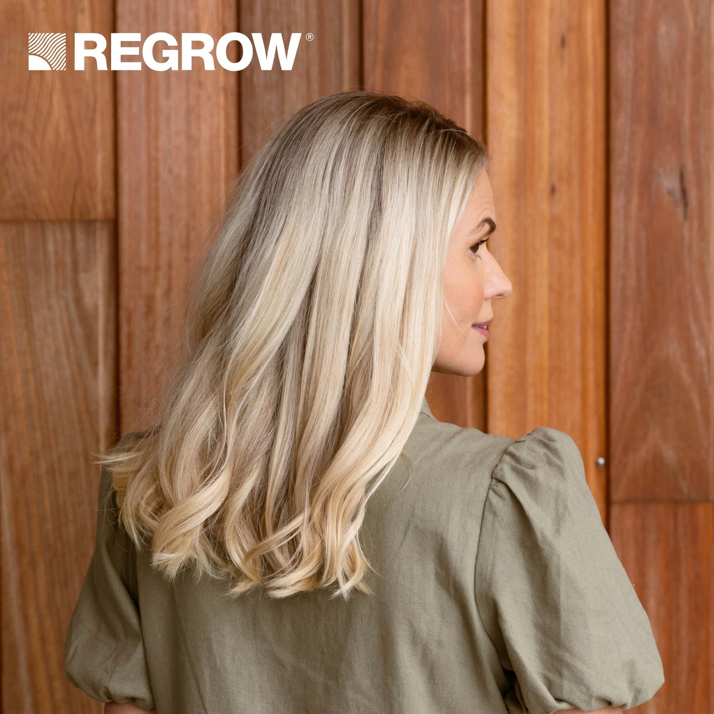 REGROW Womens Shampoo for Stronger Thicker Looking Hair 10.14 fl oz