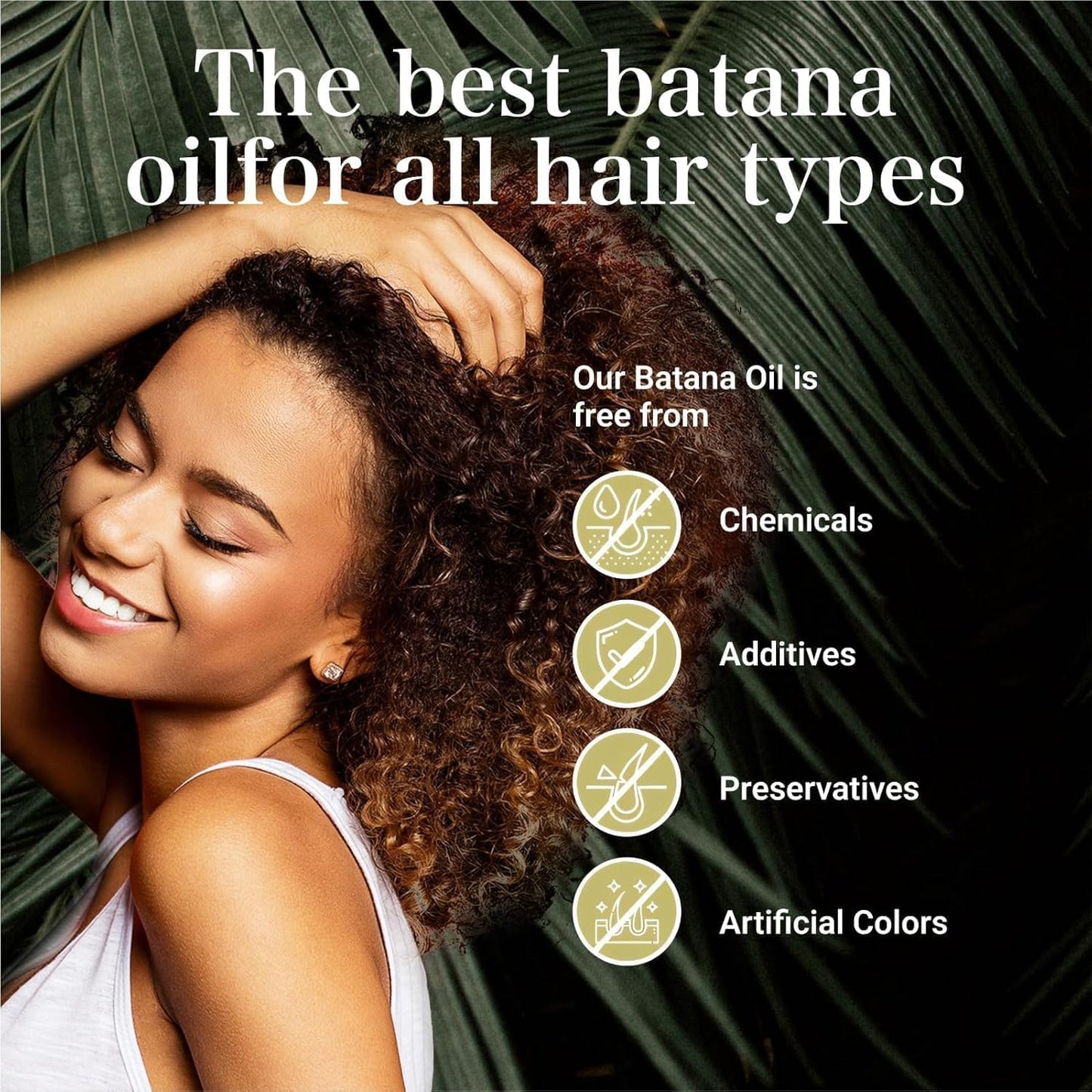 VIMOZA Batana Oil for Hair,Hair Oil with Rosemary for Hair Growth - 100% Organic Batana Oil (2pcs)