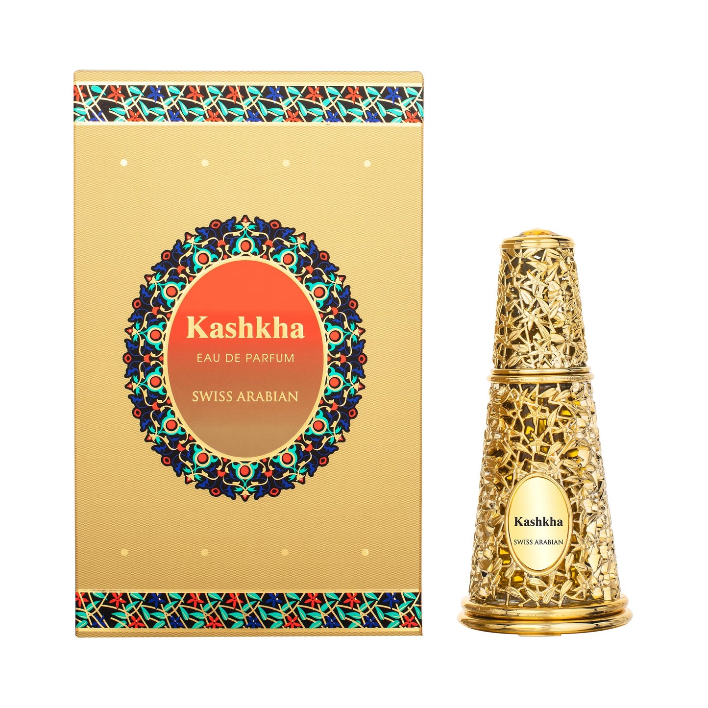 Swiss Arabian Kashkha - Luxury Products From Dubai - Long Lasting And Addictive Personal Perfume Oil Fragrance - A Seductive Signature Aroma - 0.6 Oz