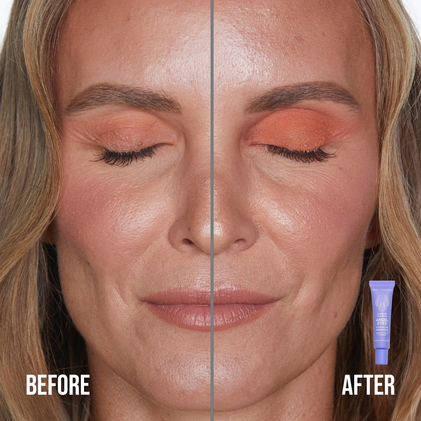 True + Luscious Brow Definer Pencil | Pomade and Powder Combo with Organic Castor Oil | Fills Shapes Eyebrows Waterproof Long-Lasting Vegan Cruelty-Free Clean | Rose Extracts Bentonite Clay | Blonde
