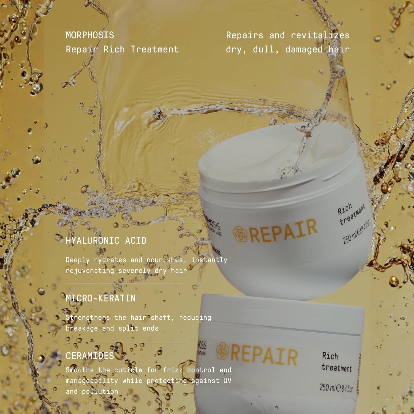 FRAMESI Morphosis Repair Rich Hair Treatment 8.4 fl oz