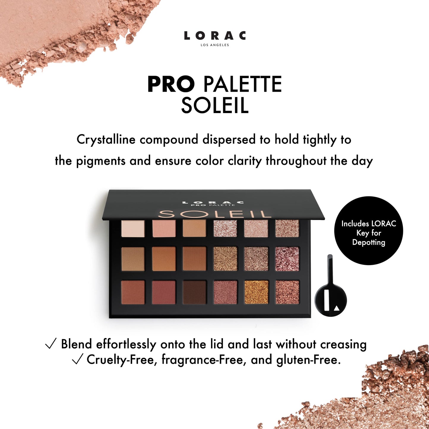 LORAC PRO Palette, Soleil, 0.56 oz.