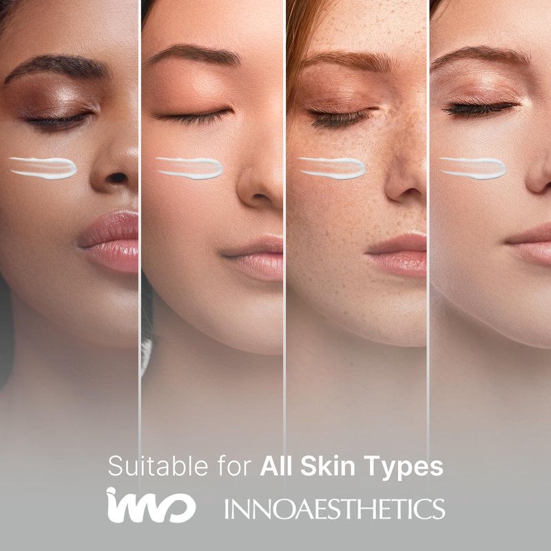INNOAESTHETICS Deep Cleanser, Professional Grade Purifying Gel, Formula 1701, Glycolic Acid Exfoliating Face Wash (Promotes Collagen Production)