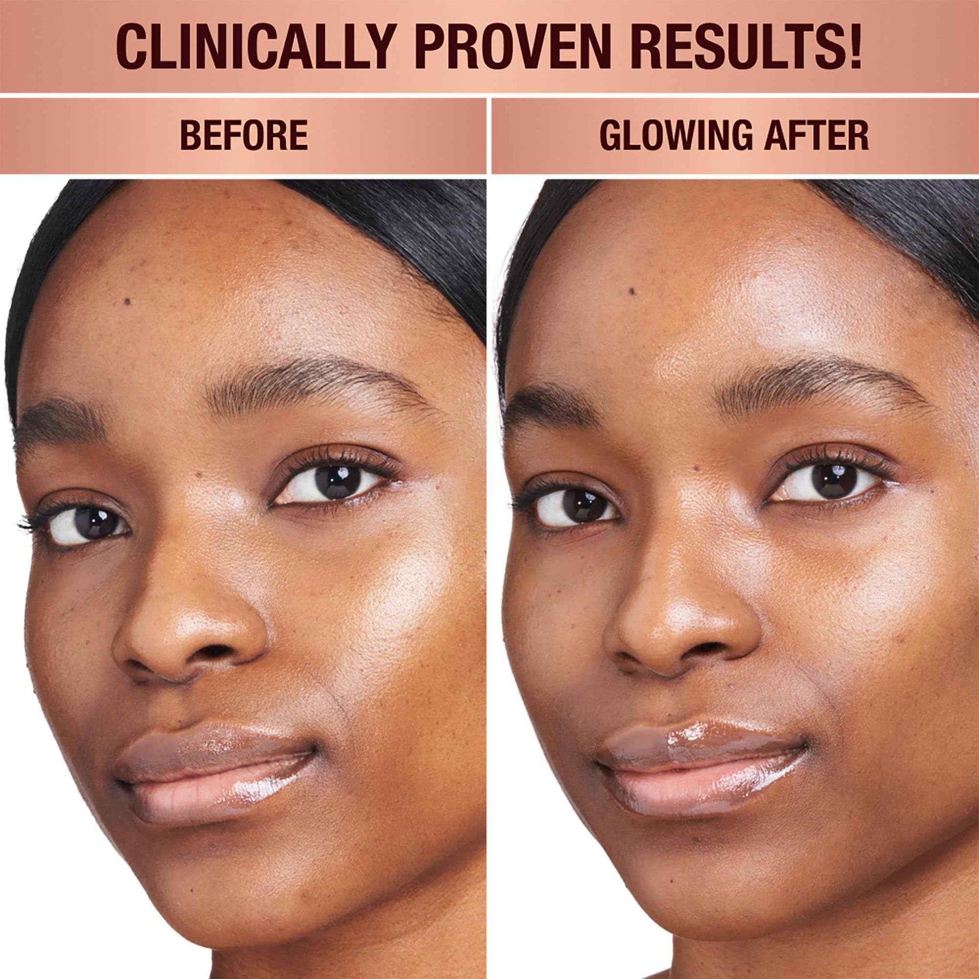 Charlotte Tilbury Glow Face Toner Mini - Exfoliating Toner for Oily Skin - Helps to Reduce The Appearance of Pores, Hydrate & Plump Skin - Delicately Scented with Rose & Lemon (30ml)