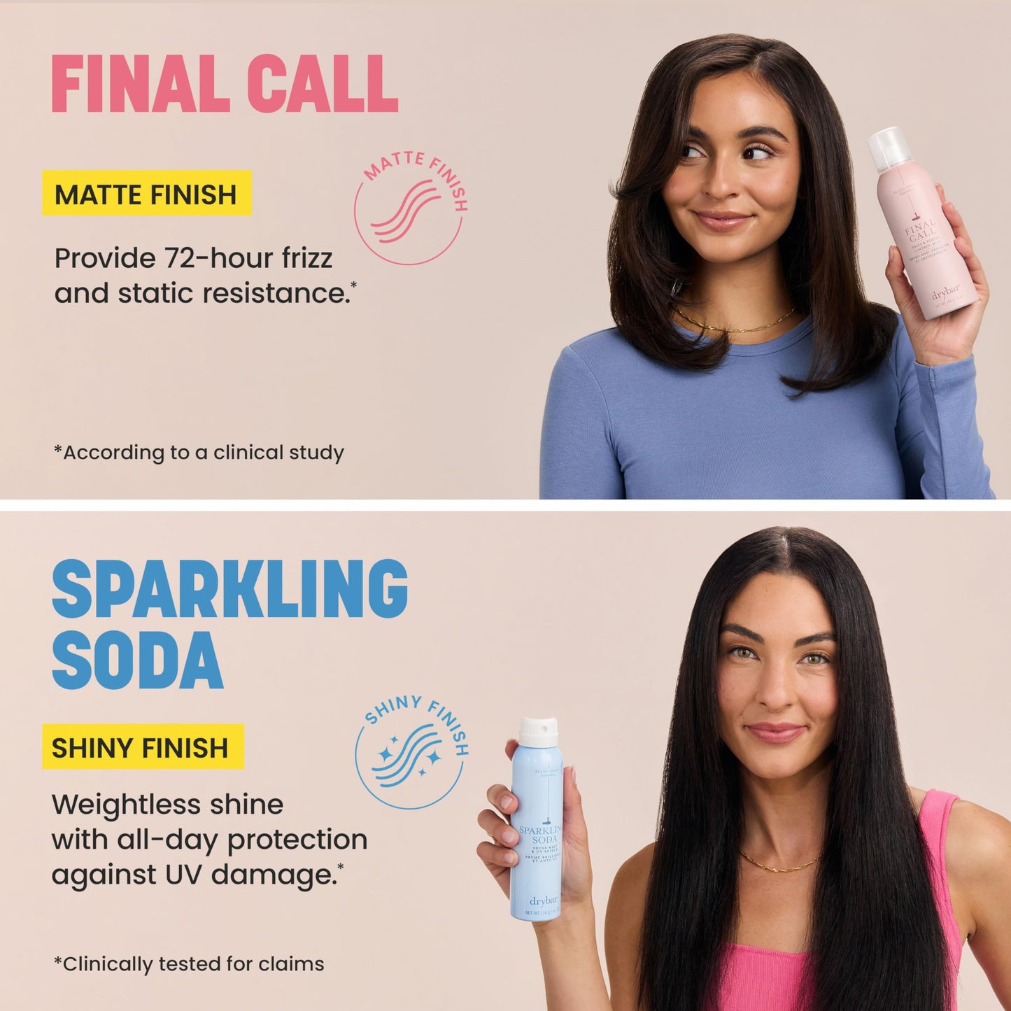 Drybar Final Call Frizz & Static Control Mist, Blanc Scent, Jumbo 10 oz