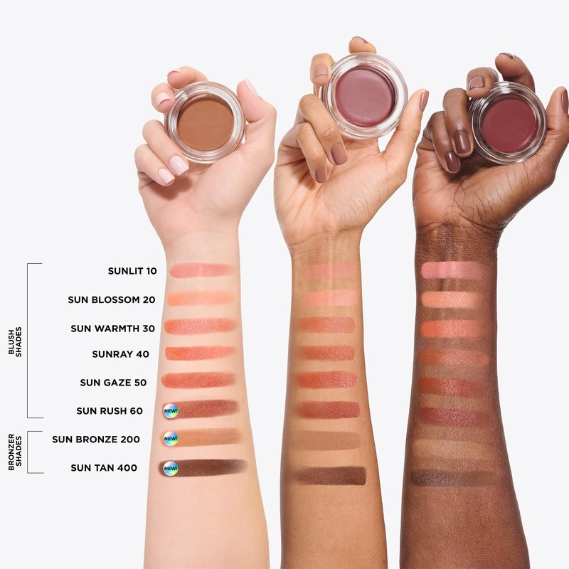 IT Cosmetics Do It All Serum Color Balm Sun Cream Blush & Bronzer, Sun Rush - Blendable & Buildable, Lift, Reshape, All-Over Color, 24HR Hydration, Hyaluronic Acid, Peptides & Vitamin E - 0.63 oz