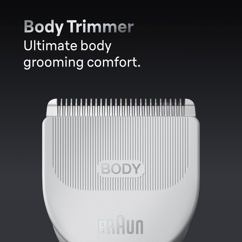 Braun All-in-One Style Kit Series 7 7410, 8-in-1 Trimmer for Men with Beard Trimmer, Body Trimmer for Manscaping, Hair Clippers & More, Sharpest Blade, 40 Length Settings, Waterproof