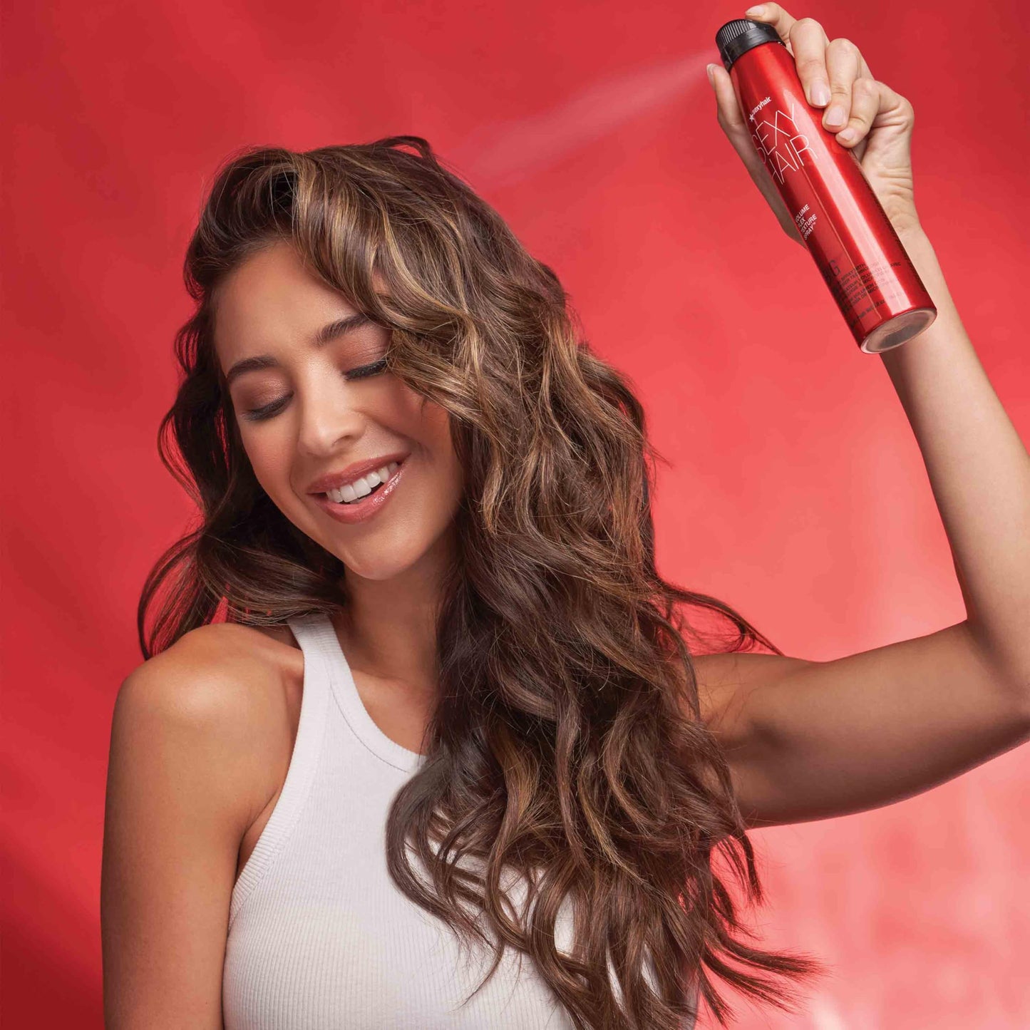 SexyHair Big Volume Flex Texture Spray with Microfiber Technology, 5.8 oz, Builds Flexible Fullness, Provides Volume Up to 2x