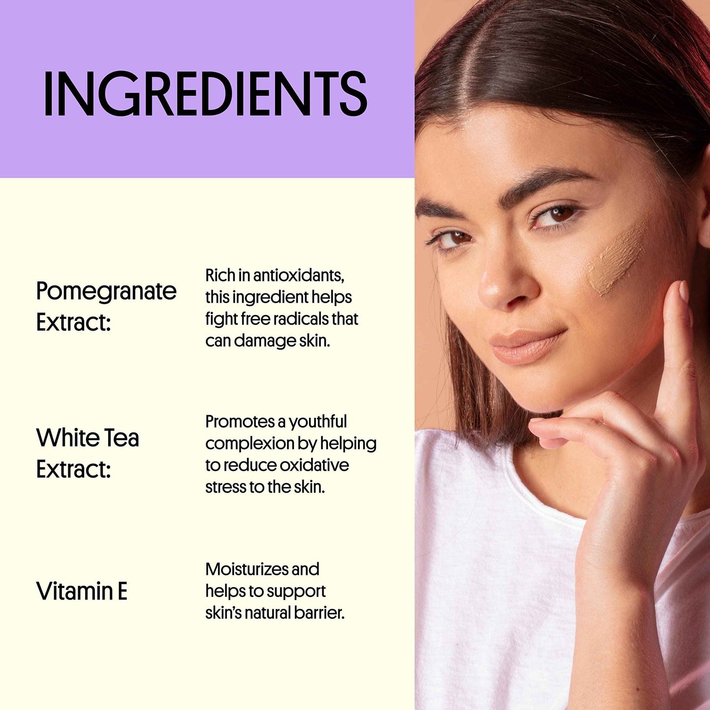 Winky Lux White Tea Tinted Moisturizer SPF 30 - Buildable Coverage with Facial SPF, Lightweight Sunscreen for Face, Naturally Radiant Finish, Long Lasting Coverage with Vitamin E, Deep