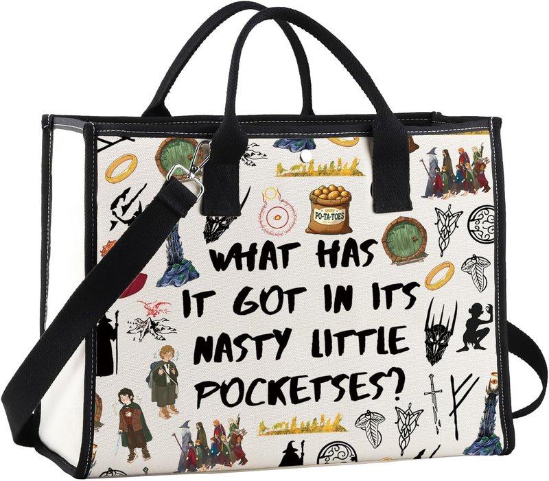 Fantasy Movie Makeup Bag - Unique Gift for Fantasy Lovers | Cosmetic Organizer with Fun Design