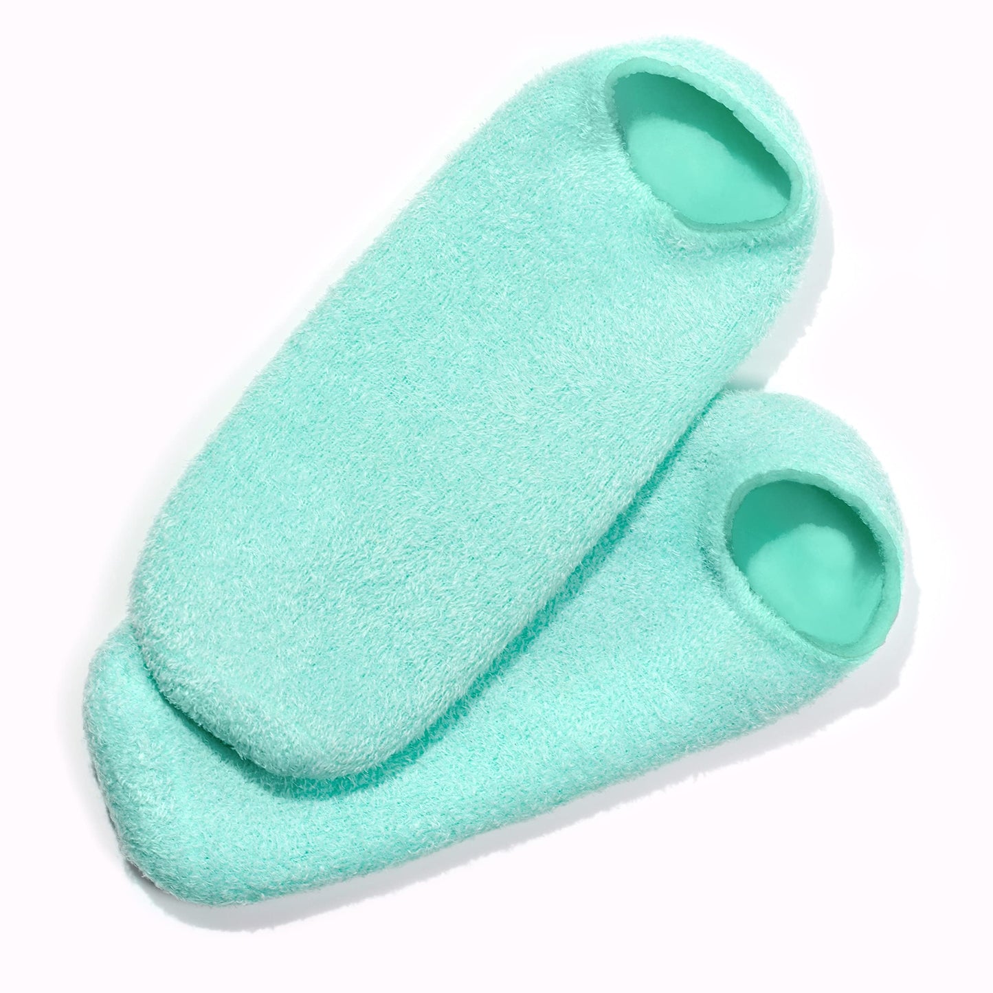 LONDONTOWN Pedi Perfect Moisturizing Spa Socks for Cracked Feet, Repairing Overnight Foot Care Treatment for Dry Heels Skin for Women