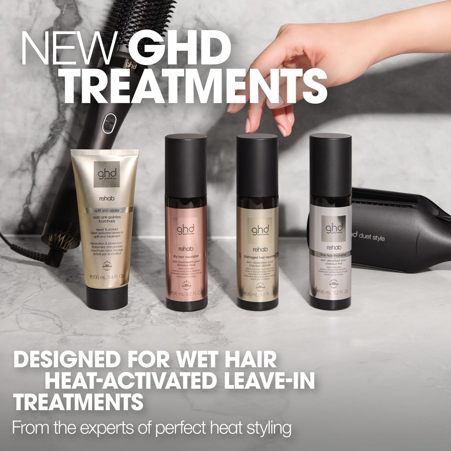 ghd Rehab Split End Sealer, 3.4 fl oz