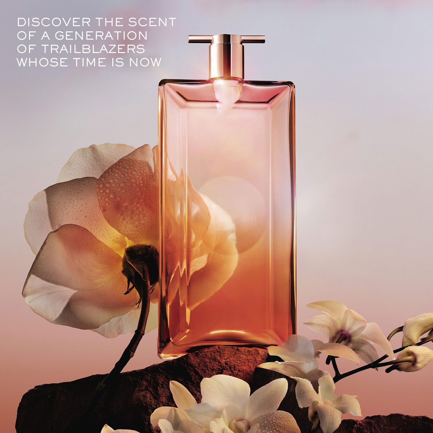 Lancôme Idôle Now Eau de Parfum - Long Lasting Fragrance with Notes of Rose, Musky Orchid Accord & Vanilla - Luminous & Floral Women's Perfume - 1.7 Fl Oz