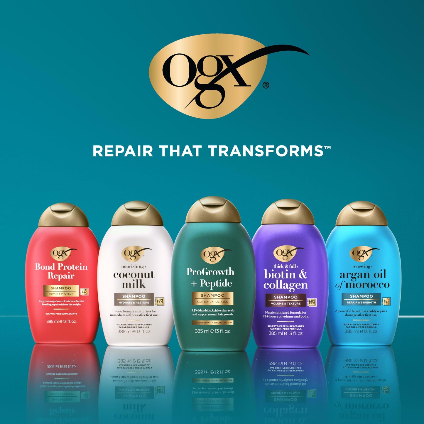 OGX Shampoo and Conditioner Set, Nourishing + Coconut Milk, Shampoo and Conditioner for Moisturizing & Strengthening Hair Care, Formulated without Sulfated Surfactants, 25.4 FL OZ, 2 Pack