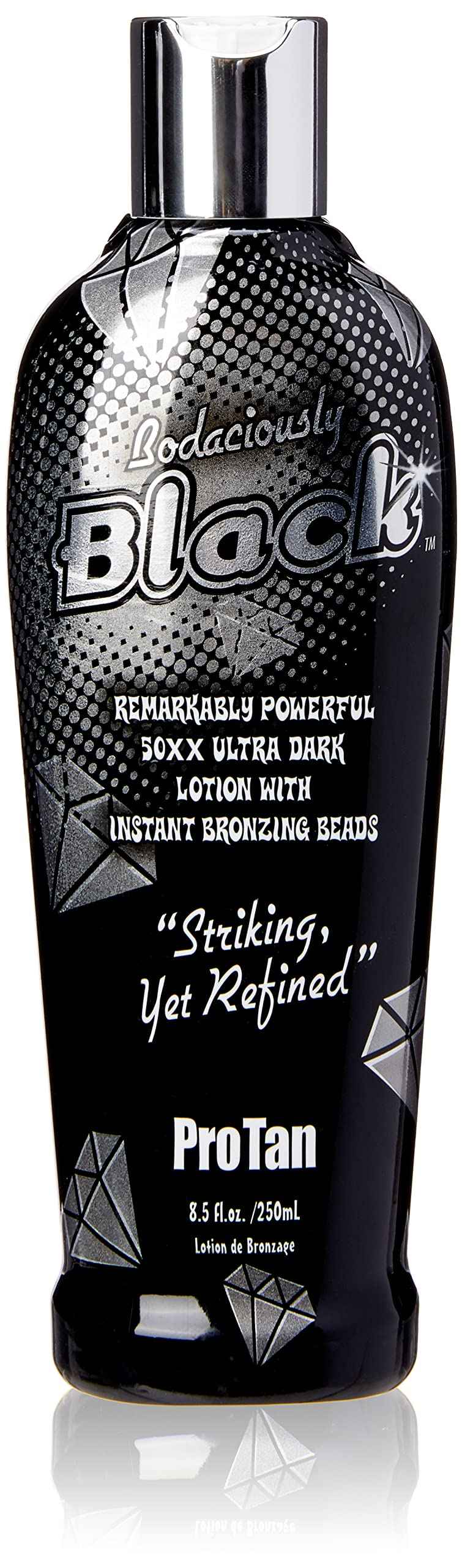 Pro Tan Black Bodaciously Remarkably Powerful 50XX Ultra Dark Sunbed Lotion 250 ml