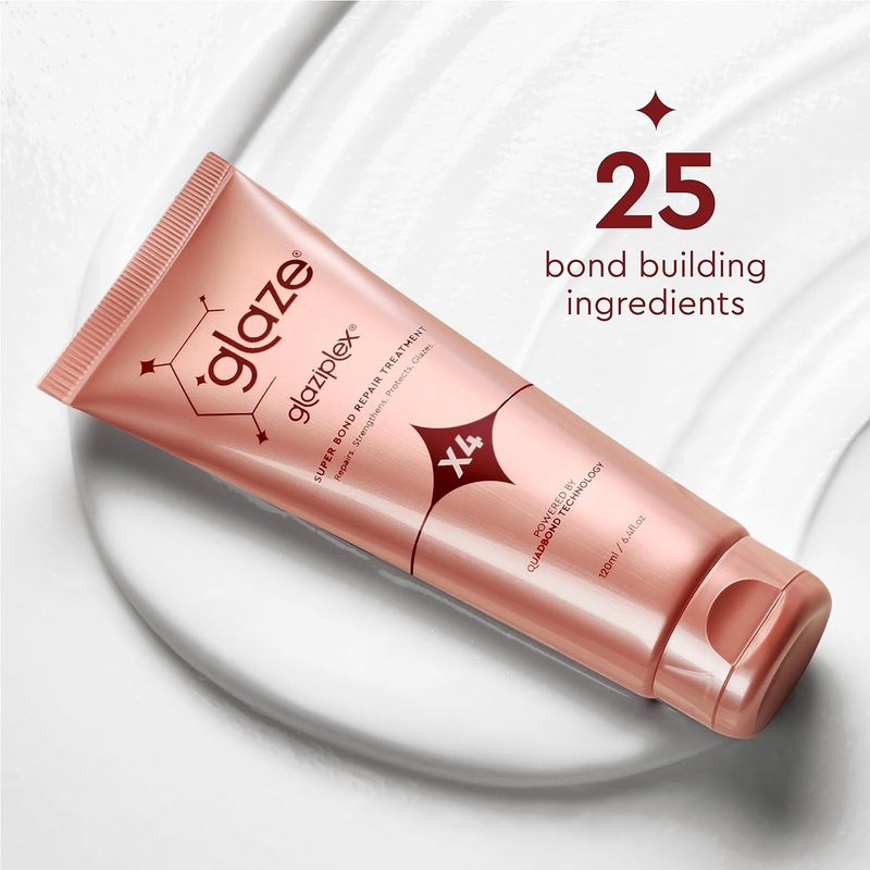 Glaze Copper Crush Conditioning Gloss - 4-in-1 Deep Conditioning Hair Mask & Repair Treatment | 6.4 Fl. Oz.