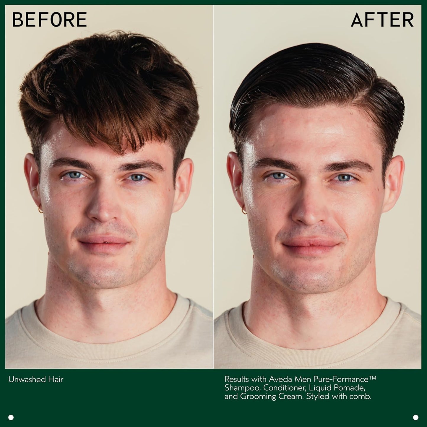 Aveda Men Pure-Formance Shampoo & Conditioner Duo - Lightweight Hair Care for Men | Cleanses & Refreshes Hair & Scalp