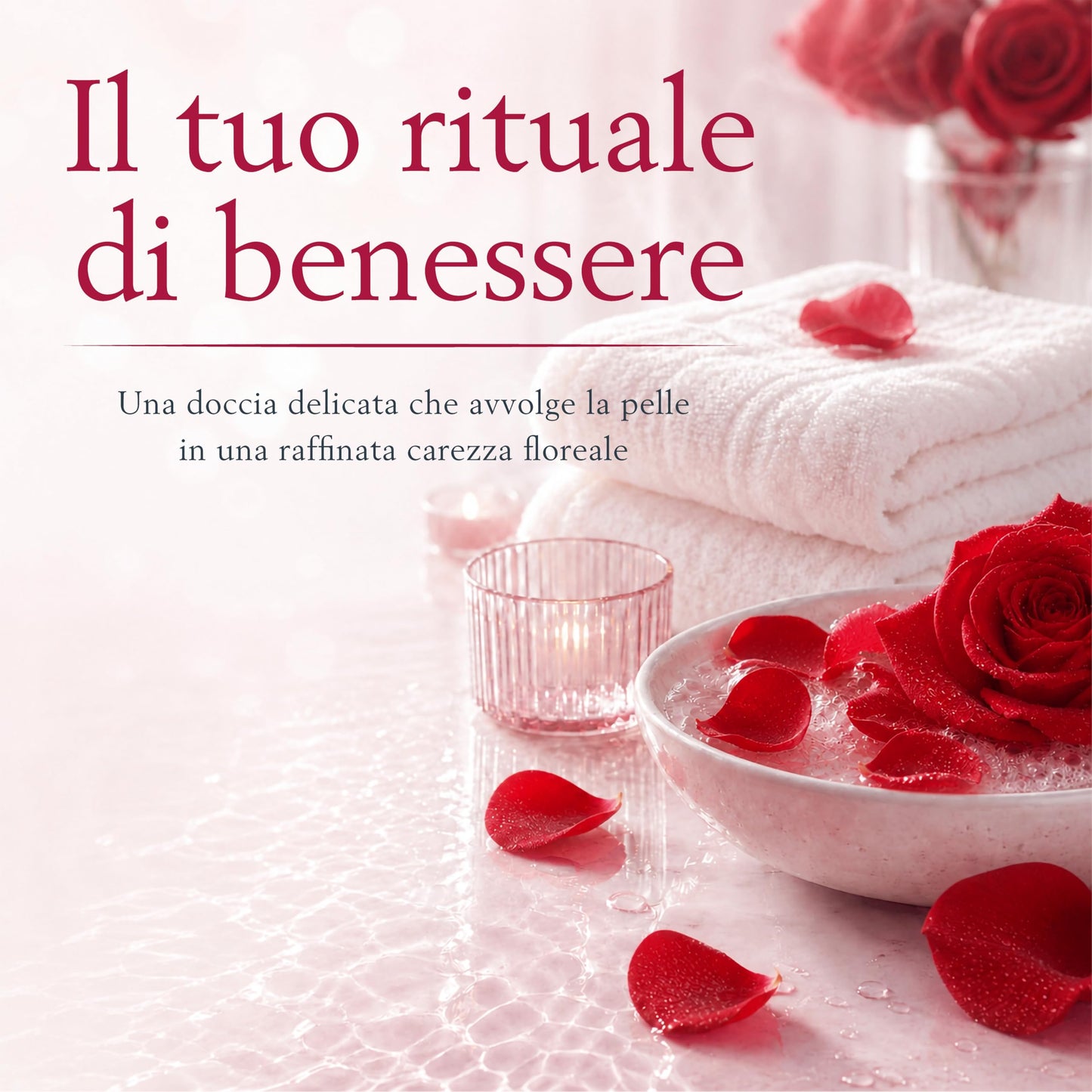 Perlier Doccia Schiuma Petali di Rosa (250 ml) Shower Gel 8.4 fl. oz. Made in Italy [Italian Import]