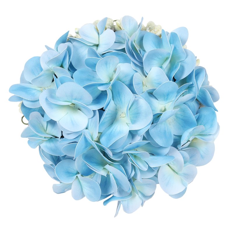 Light Blue Hydrangea Hair Flower, Elegant Floral Hair Accessory, Wedding Hair Piece Can Be Used For Christmas Decoration Too Its Beautiful And Big
