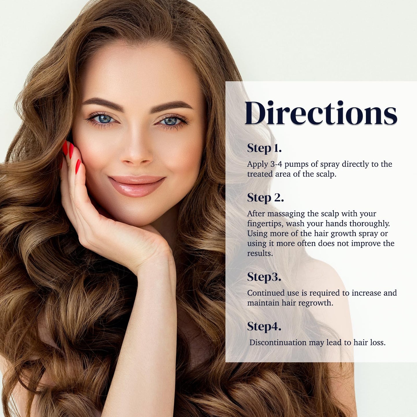 5% Minoxidil Spray for Men and Women, Minoxidil for Women Hair Growth, Minoxidil for Men Hair Growth Spray 4PCS.