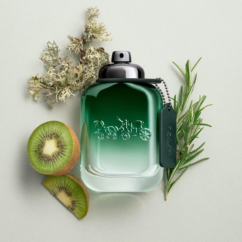 Coach Men's Fragrance - Green Eau de Toilette with Kiwi & Rosemary - Fruity & Fresh Scent