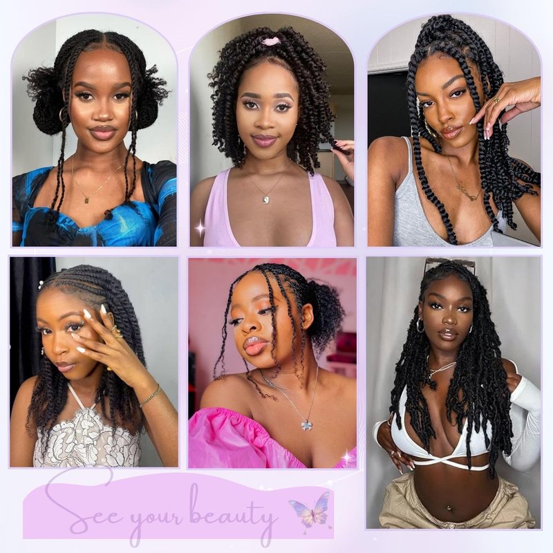 Human Braiding Hair for Boho Braids 18 Inch 100g Human Hair Braiding Hair No Weft Curly Human Hair Extensions for Bohemian Knotless Braids 2Bundles/Pack Deep Wave Bulk Human Hair for Braiding
