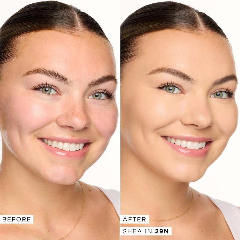 tarte shape tape concealer & brush – Instant Full Coverage for Under Eye, Dark Circles, Redness & Discoloration, Dermatologist-Tested, Vegan, Cruelty-Free, full size, 29N light-medium