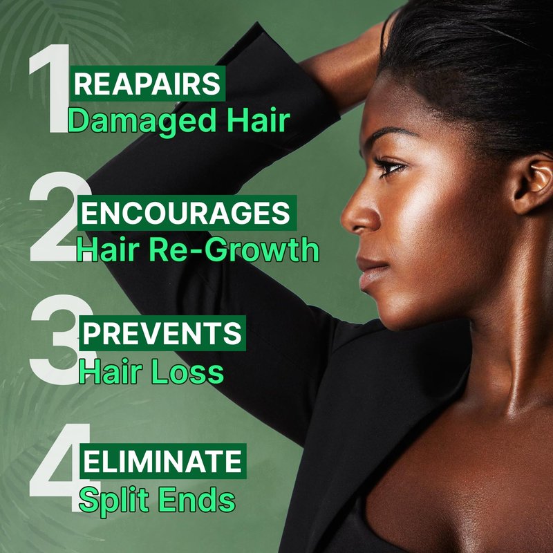 Unrefined Batana Oil for Hair Growth - 100% Pure, Organic & Authentic Dr Sebi Batana Hair Mask from Honduras - Repairs Split Ends, Reduces Hair Loss & Boosts Beard Growth, All Hair Types – 4.05oz