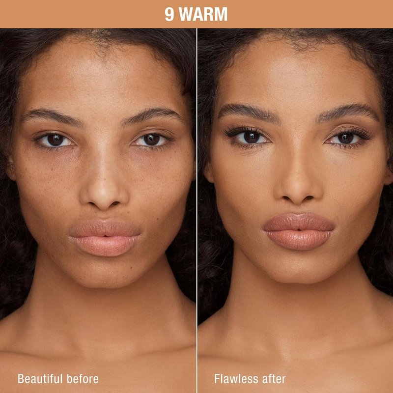 Charlotte Tilbury Airbrush Flawless Matte Foundation - Full Coverage Liquid Makeup for Natural-Matte Finish | Waterproof & Transfer Resistant