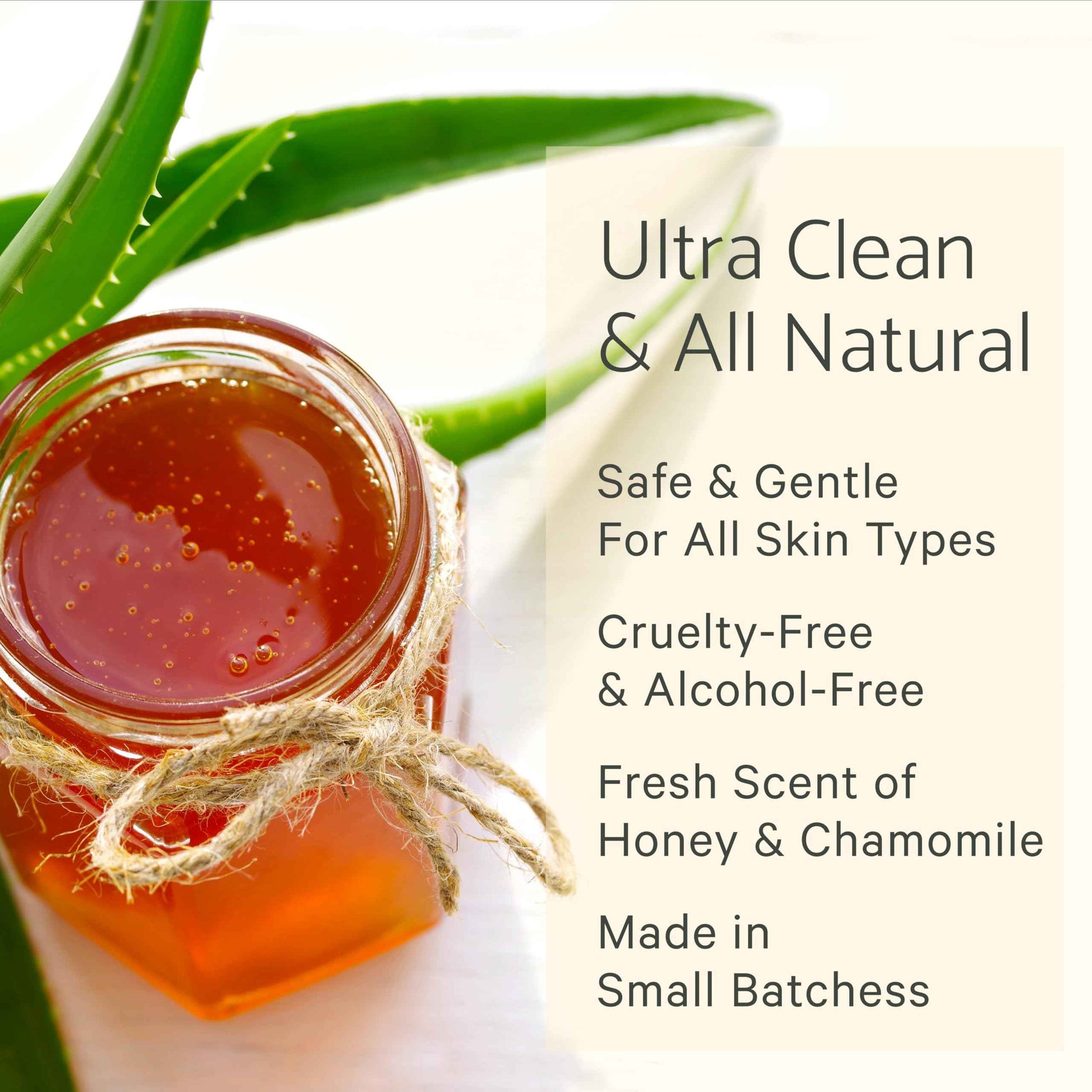 LILY SADO SHOW ME THE HONEY™ Extra Gentle Face Cleanser - Natural, Cruelty-Free Facial Wash Cleanses, Balances & Soothes - Reduces Pores & Blackheads - 5oz