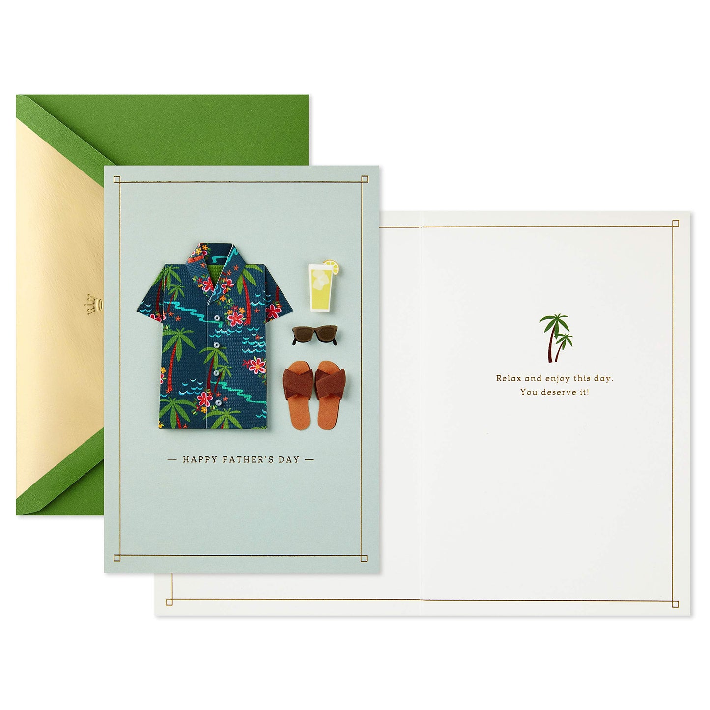 Hallmark Signature Fathers Day Card (Hawaiian Shirt) (799FFW2009)