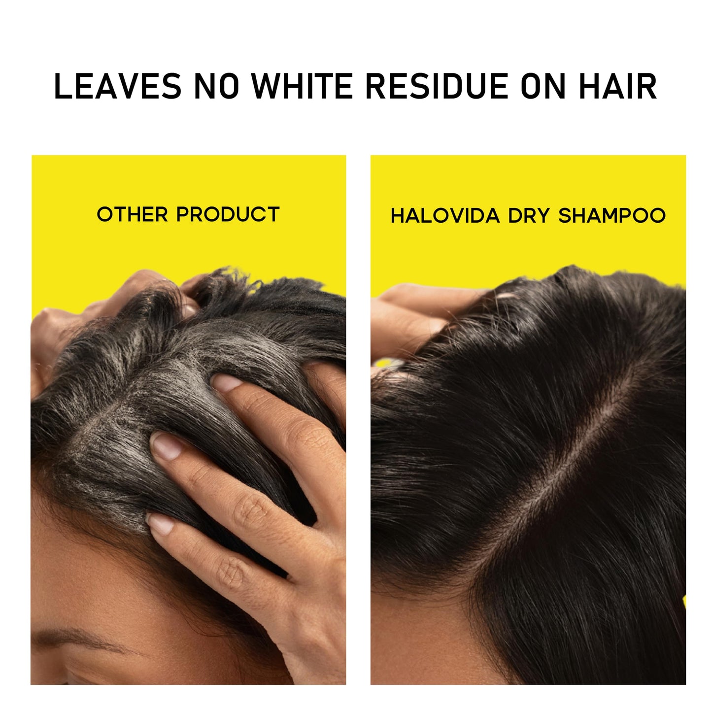 HALOVIDA Dry Shampoo for Women, Invisible Dry Scalp Shampoo Spray for Dark Hair Leaves No White Residue, Absorb Oils, Volumizing & Refresh Hair for 72 Hours, 5.07 Fl Oz