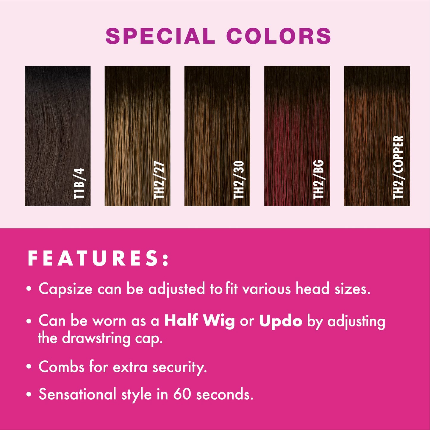 Sensationnel Instant Weave Half Wig - 14