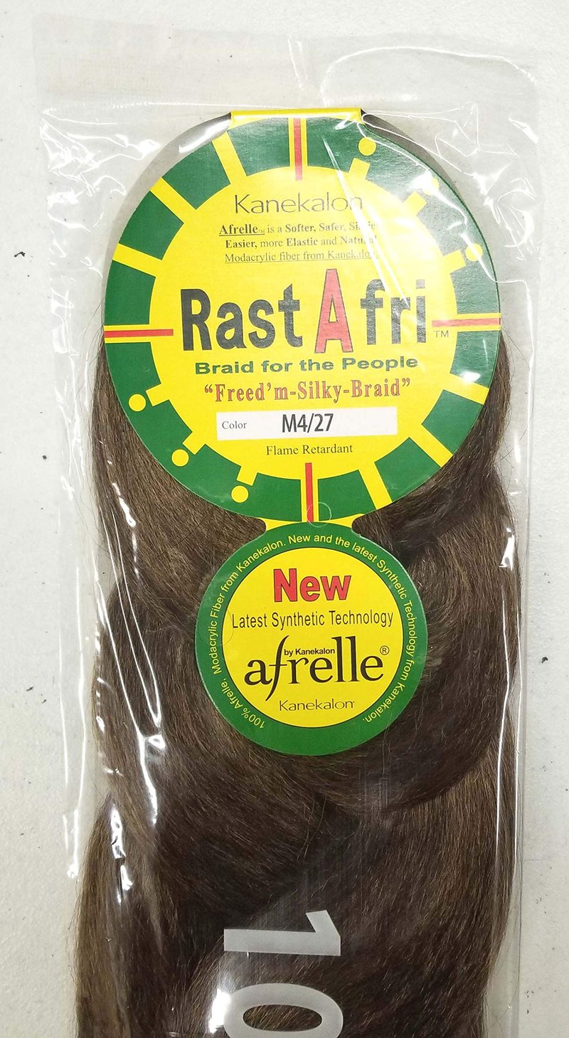 Rasta Fri Braids ( Pack of 3 ) #4/27, Brown mixed with Honey Blonde