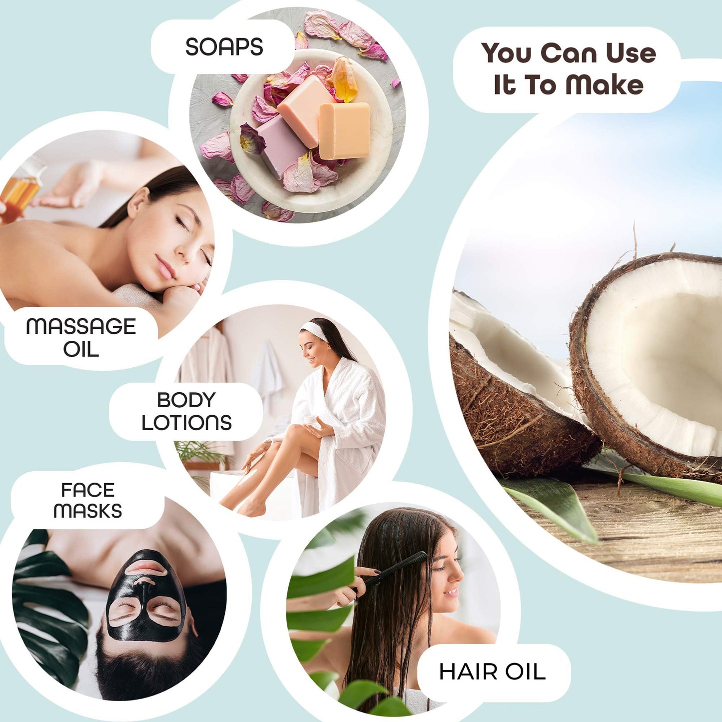 Premium Nature Fractionated Coconut Oil for Skin Moisturizer with Pump Massage Oils Best Carrier for Essential Oils Mixing Body OUL for Dry Skin Moisturizer Natural Oi for Face Hair Body 32 oz