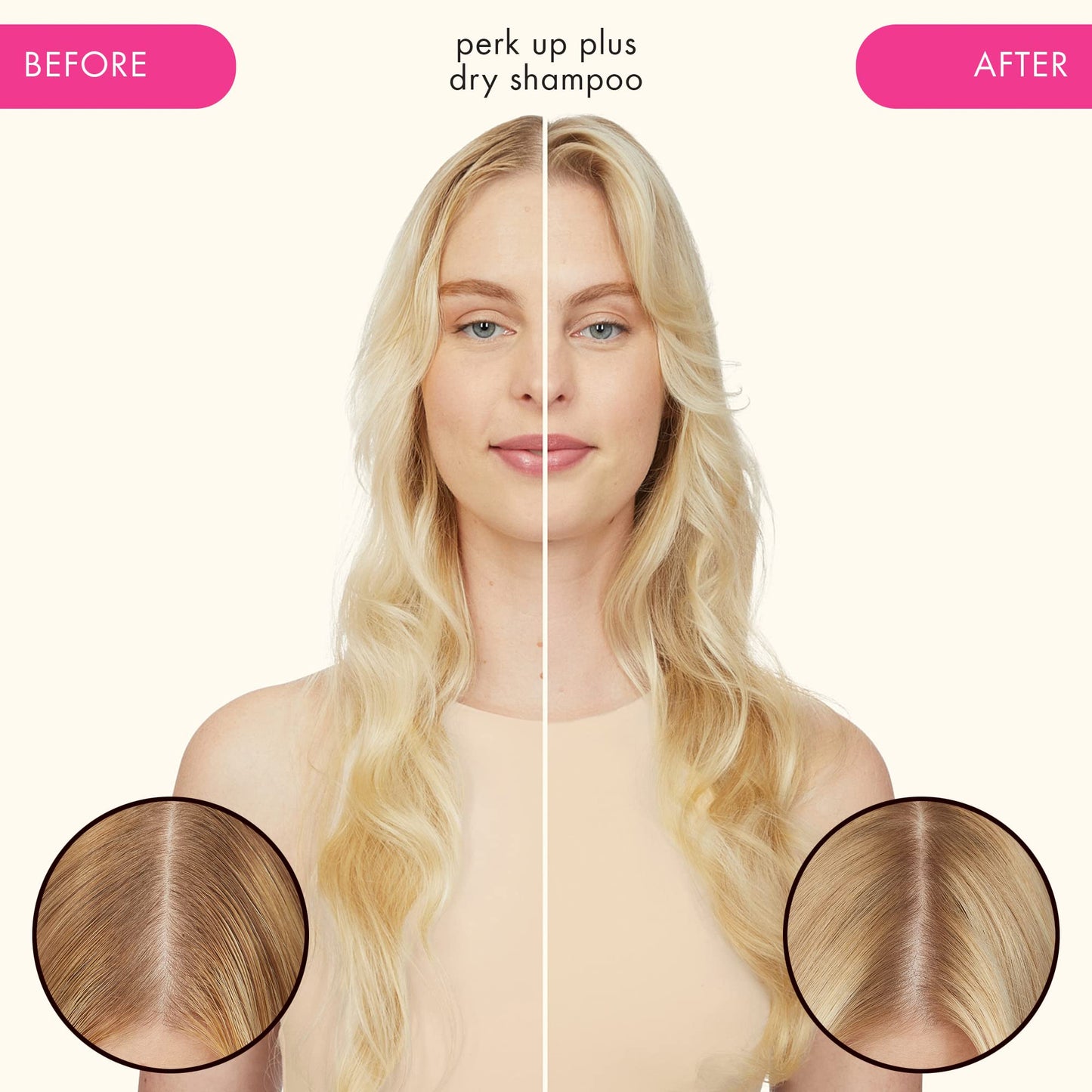 amika perk up plus extended clean dry shampoo, 5.3oz | revitalizes roots + boosts time between washes with no residue or build up | for all hair types