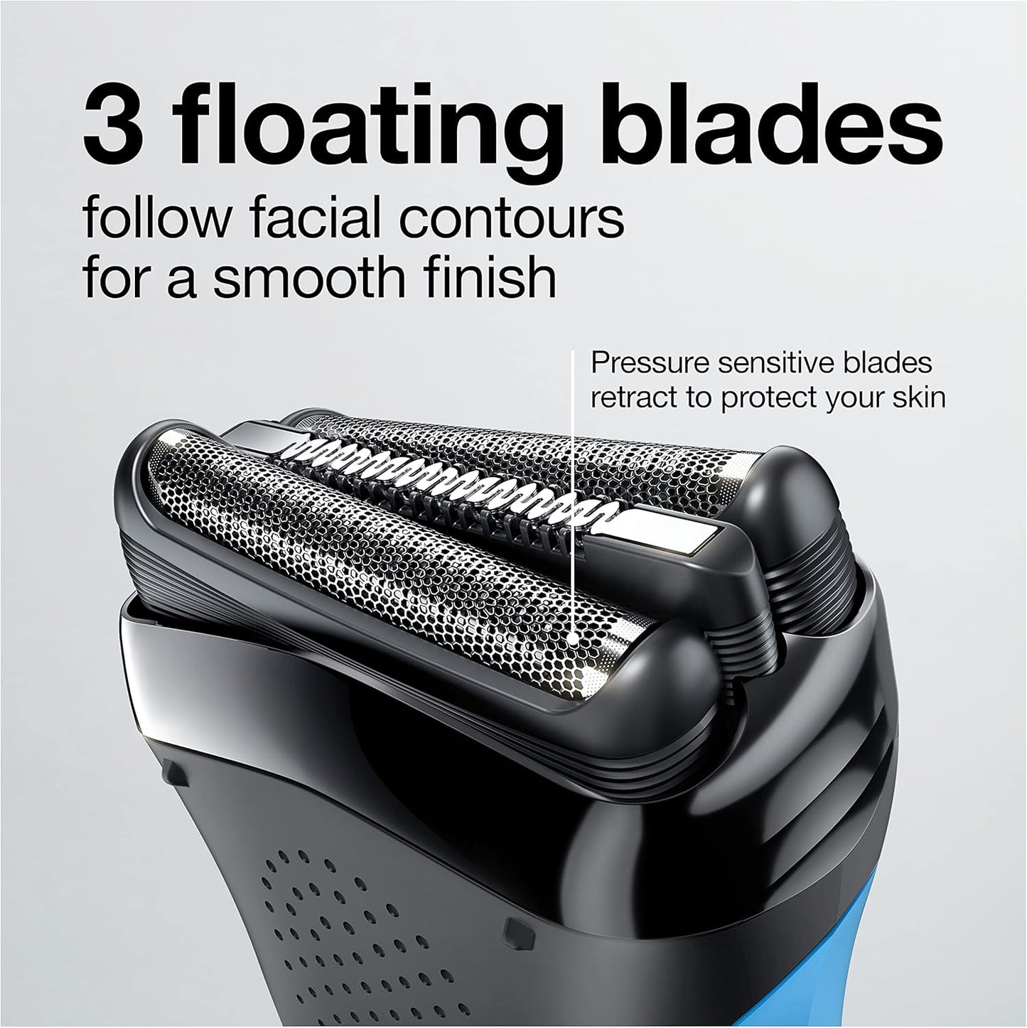 Braun Electric Razor - Series 3 310s Rechargeable Foil Shaver | Wet & Dry Use