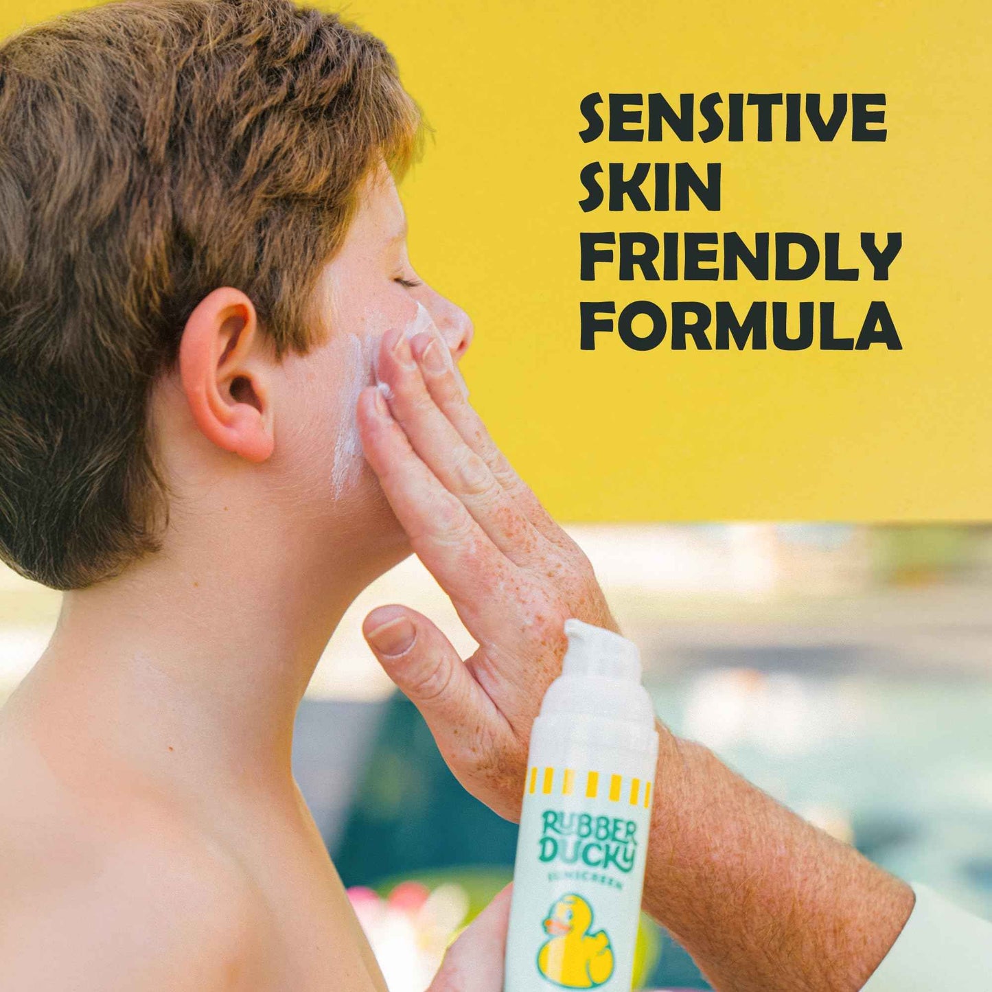 Rubber Ducky - Mineral Sunscreen for Kids - Water Resistant, Vegan, and SPF 50 Sunscreen with Vitamin E for Face and Body - Broad Spectrum, Reef Friendly (Moisturizing Sunblock) - 3.4 Oz