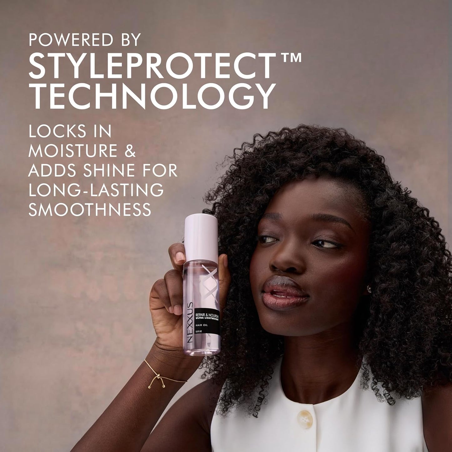 Nexxus Hair Oil - Ultra Lightweight Repair & Nourish Formula | 4 oz, STYLEPROTECT Technology