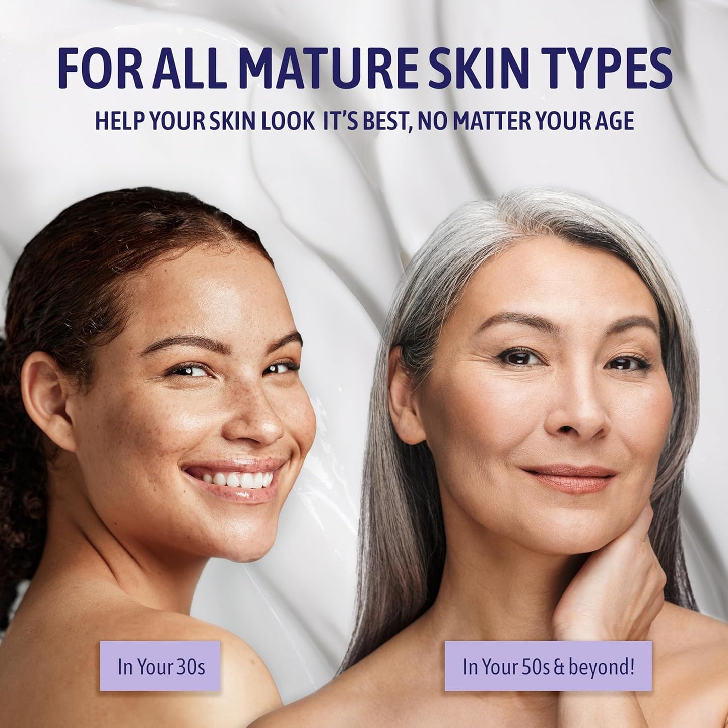 Nature Well Clinical Retinol & Collagen Peptide Moisturizing Cream Bundle - 16oz & 10oz | Rejuvenate, Hydrate, Smooth Skin