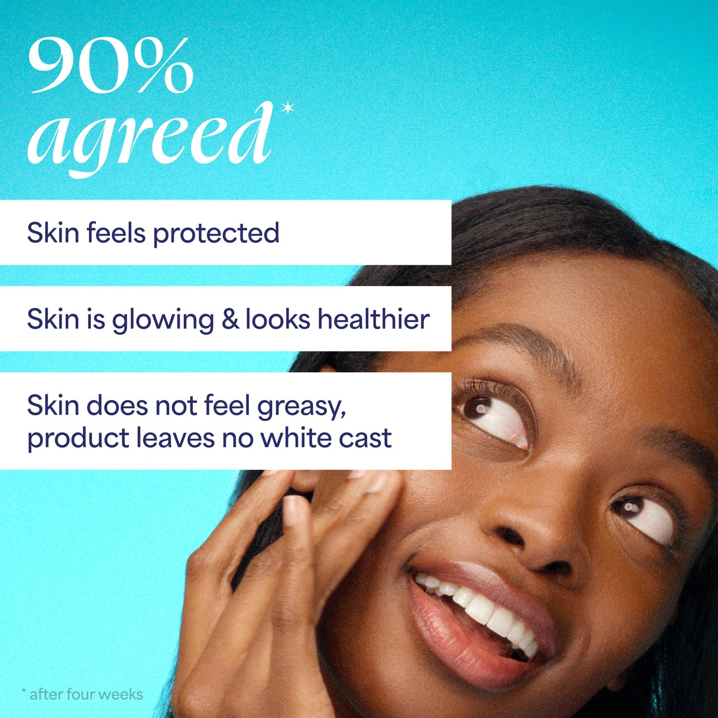 TULA Skin Care Protect + Glow Daily Sunscreen Gel Broad Spectrum SPF 30 - Skincare-First, Non-Greasy, Non-Comedogenic & Reef-Safe with Pollution & Blue Light Protection, Supersize, 3.38 oz
