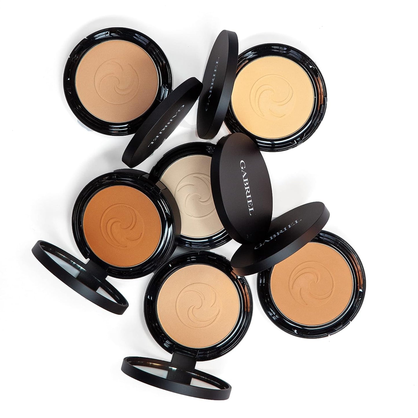 Gabriel Cosmetics | Deep Beige Mineral Powder Foundation - 12 oz, Long-Lasting Coverage