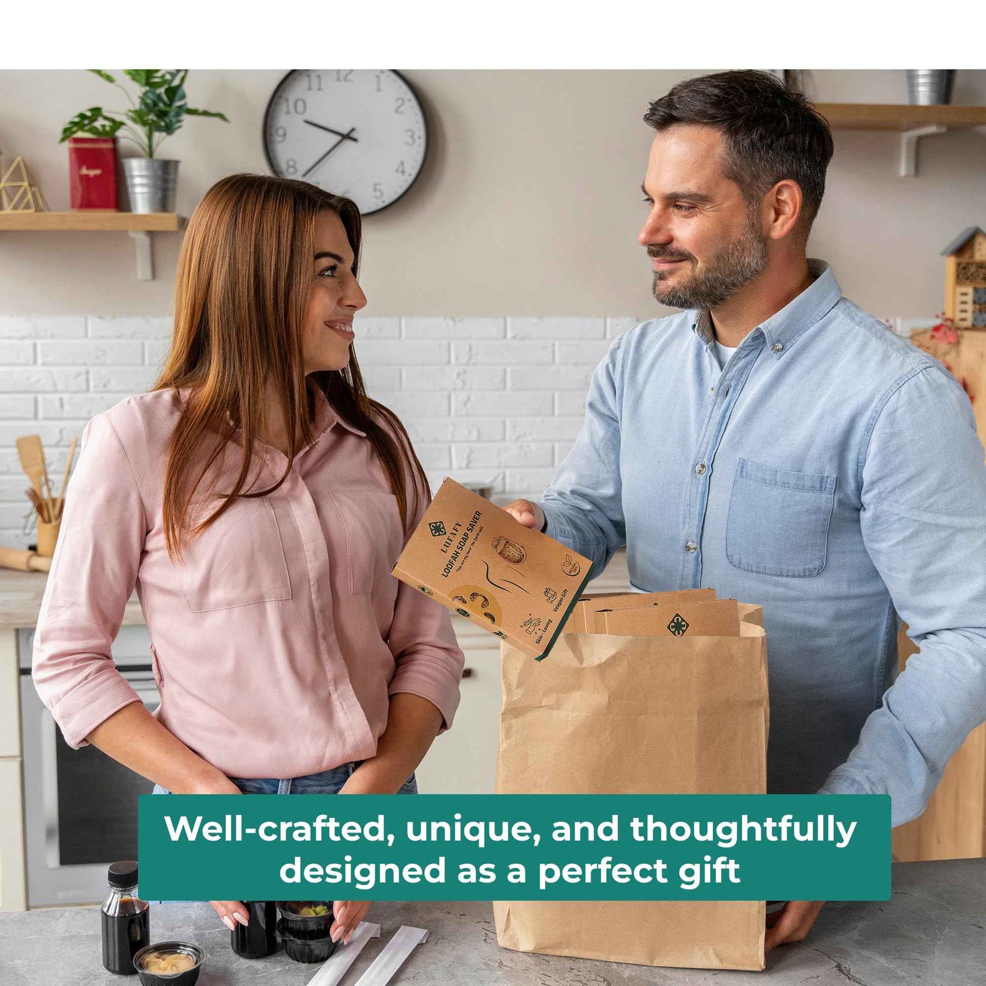 LUFAFY Loofah Soap Saver Bag, Soap Savers for Bar Soap, Bar Soap Pouch, Bar Soap Loofah Pouch, Soap Bags Mesh Exfoliating (Pack of 2)