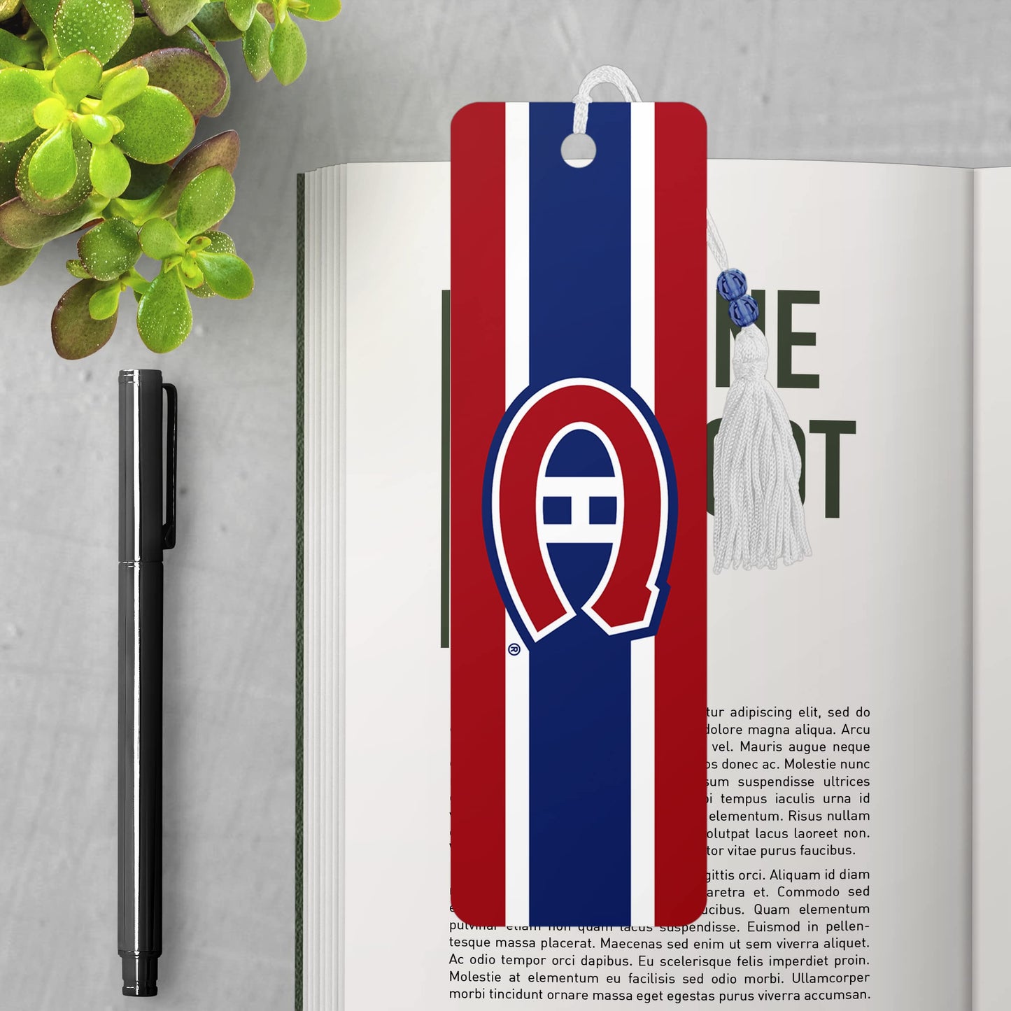 Trends International Montreal Canadiens Bookmarks, Multi 7.25 x 2.25 x 0.0394