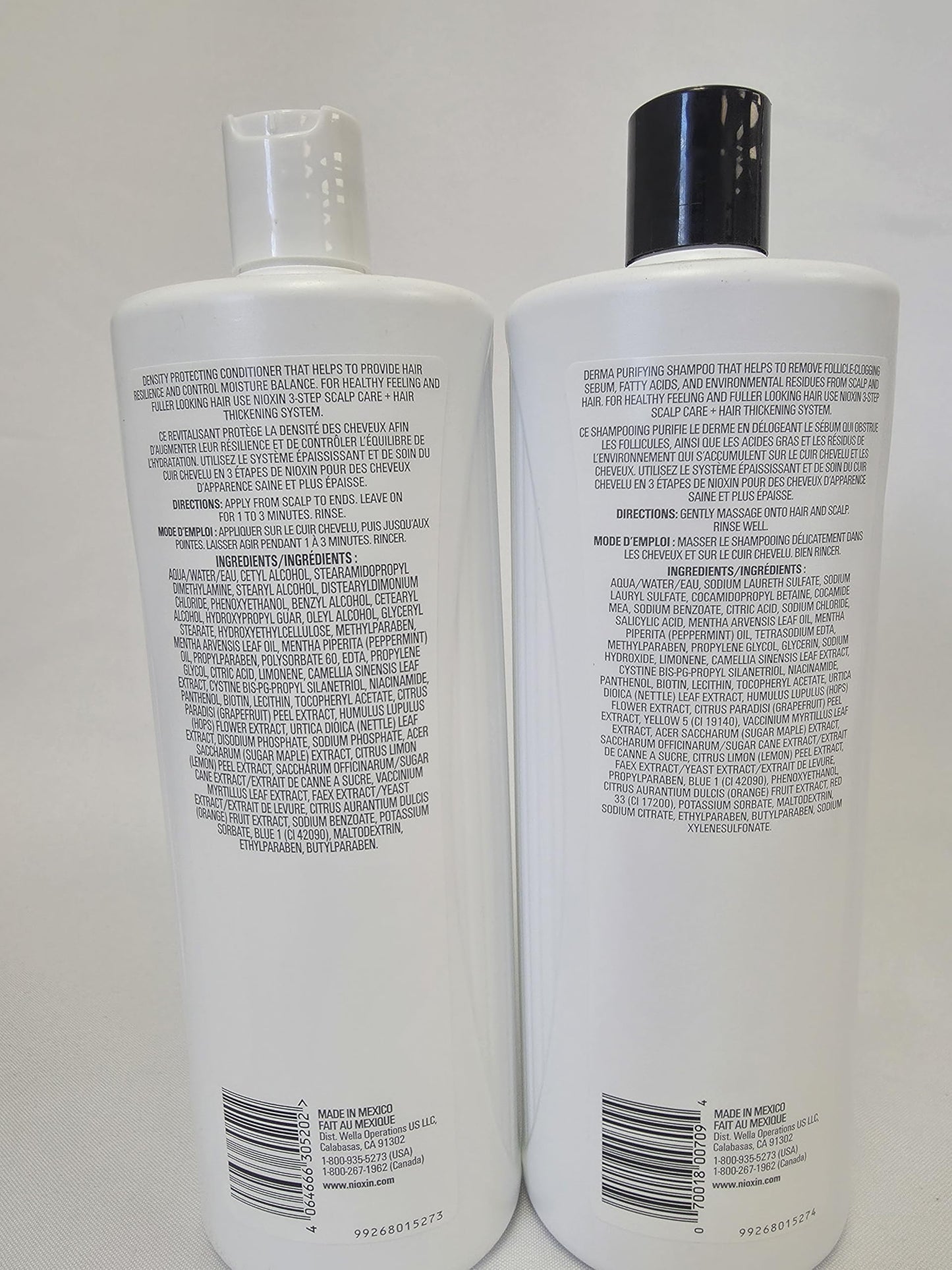 System 2 Cleanser Shampoo and Scalp Therapy Conditioner Duo with Comb, 33.8 Ounces