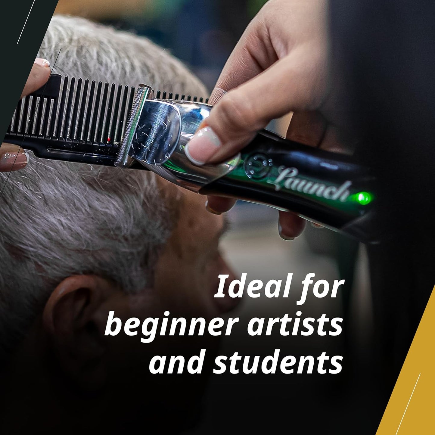 Wahl Professional Trimmer - Cordless Compact 6000 RPM Rotary Motor | Wide Detachable T-Blade, 2-Hour Runtime